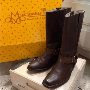 Men's Brown Leather Boots